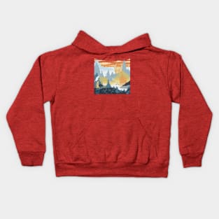 Foggy Mountain Mammoth Kids Hoodie